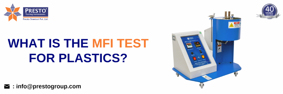 What is the MFI test for plastics?